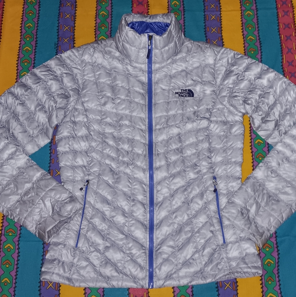 The North Face Thermoball Purple Ladies Puffer Jacket Coat